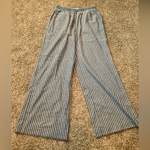 Cotton Bleu Pants NWOT